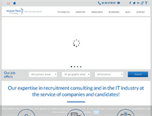 Tablet Screenshot of jacquesraud-consulting.com